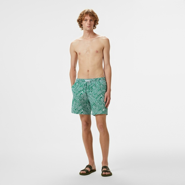  Nautica Erkek Yeşil Deniz Şortu
