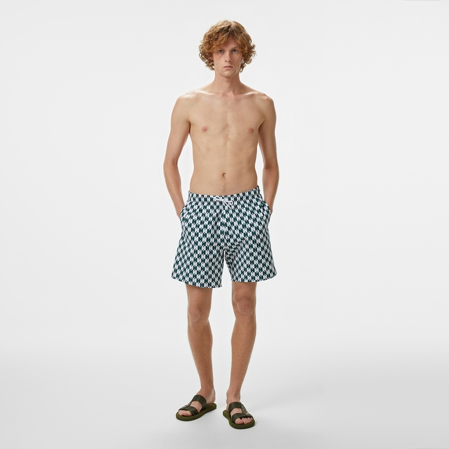  Nautica Erkek Yeşil Deniz Şortu