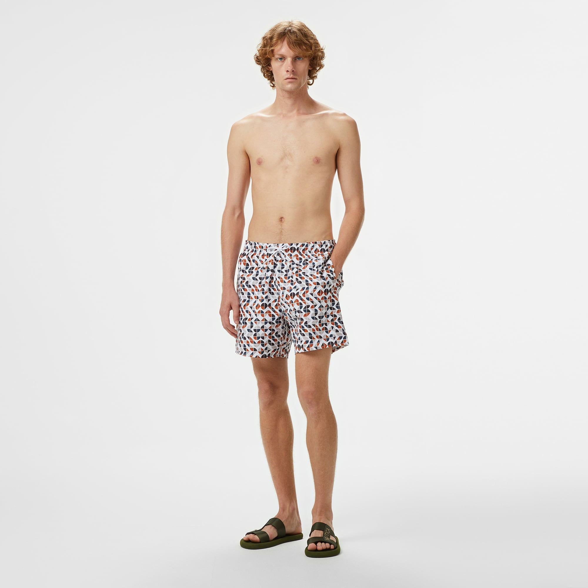 Nautica Erkek Kahverengi Deniz Şortu