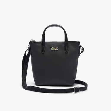  Lacoste L.12.12 Kadın Siyah Postacı Çantası