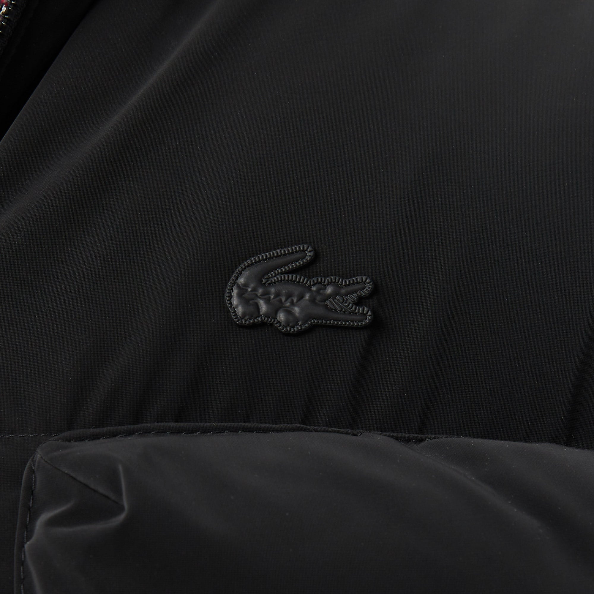 Erkek Kapüşonlu Siyah Mont