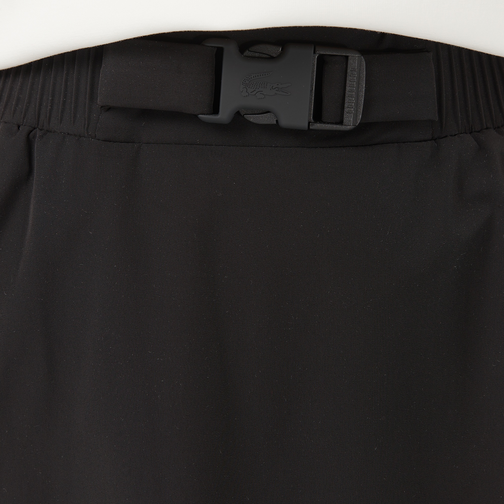 Lacoste Kadın Classic Fit Siyah Etek