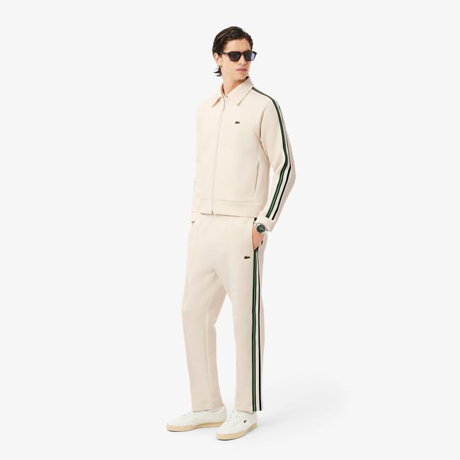  Lacoste Erkek Regular Fit Krem Eşofman Altı