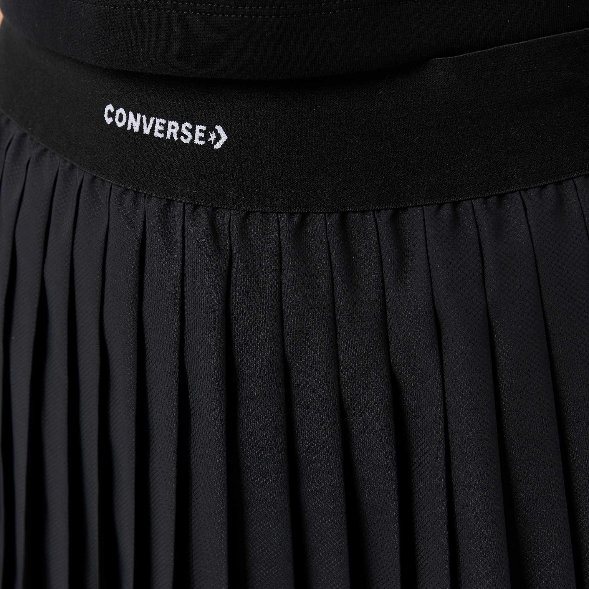 Converse Star Chevron Baskılı Kadın Siyah Etek