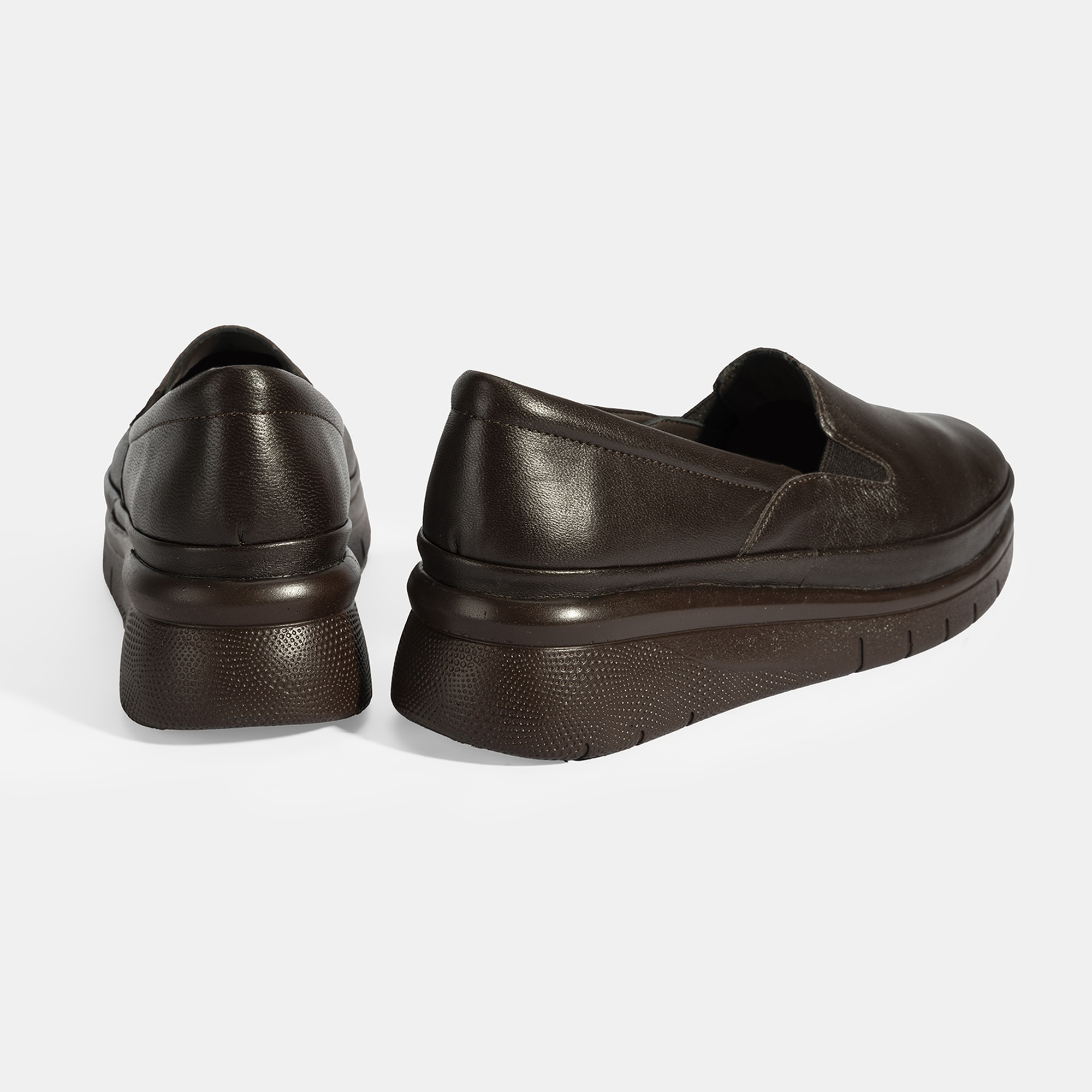 Kadın Kahve DesaComfort Deri Günlük Ayakkabı