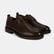 Erkek Kahve Bağcıklı Günlük Deri Ayakkabı