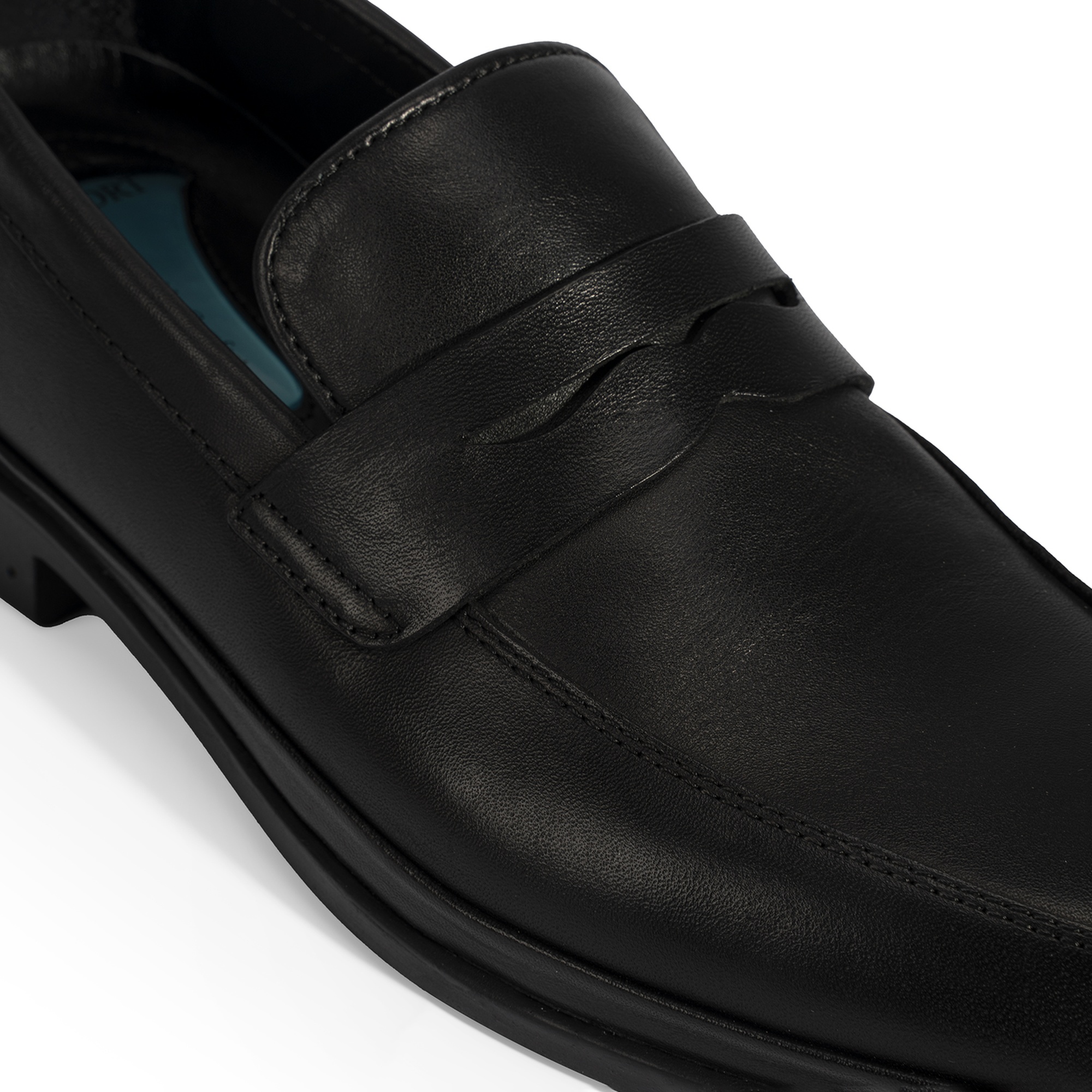 Erkek Siyah DesaComfort Deri Loafer