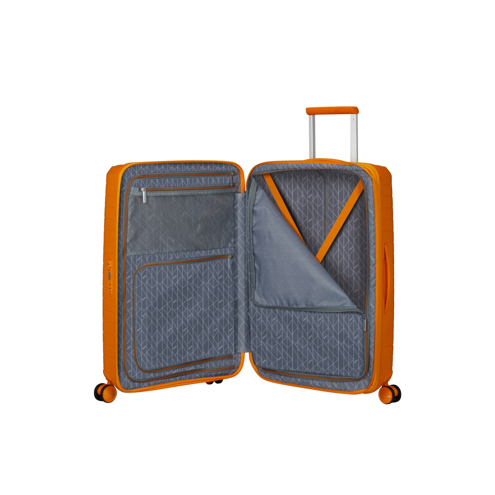 American Touriester Turuncu FastForward Spinner 68/25 Orta Boy Valiz