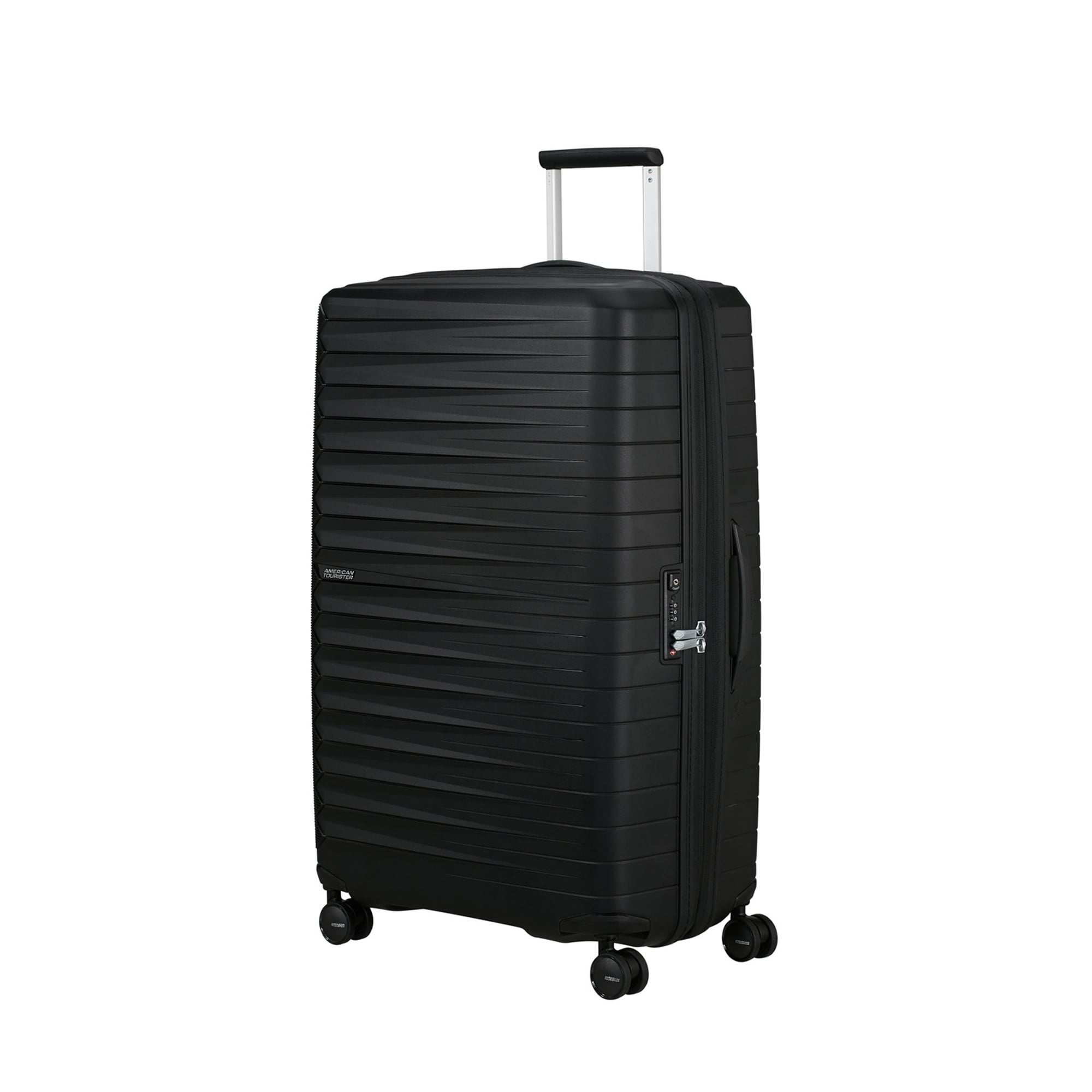 American Tourister Siyah Fastforward Spinner Körüklü 79/29 Büyük Boy Valiz