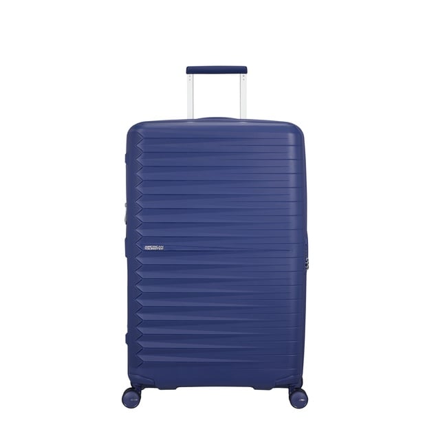  American Tourister Lacivert Fastforward Spinner 79/29 Büyük Boy Valiz