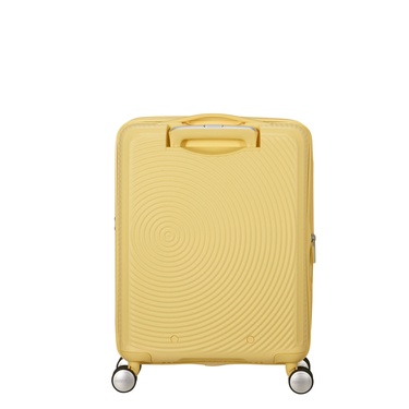  American Tourister Sarı Soundbox - 55 cm Kabin Boy Sert Valiz