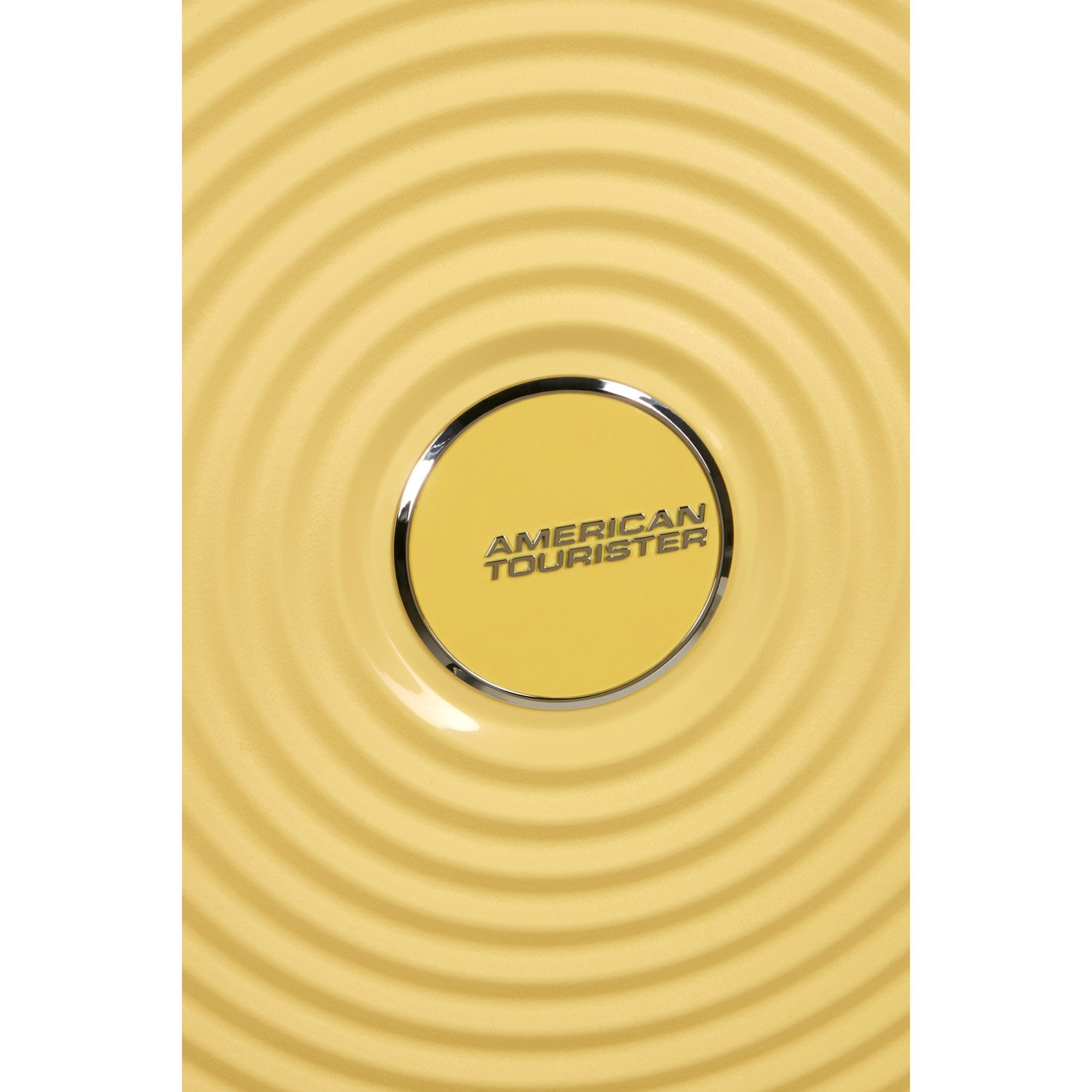 American Tourister Sarı Soundbox - 55 cm Kabin Boy Sert Valiz
