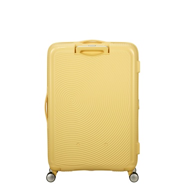  American Tourister Sarı Soundbox - 77 cm Büyük Sert Valiz