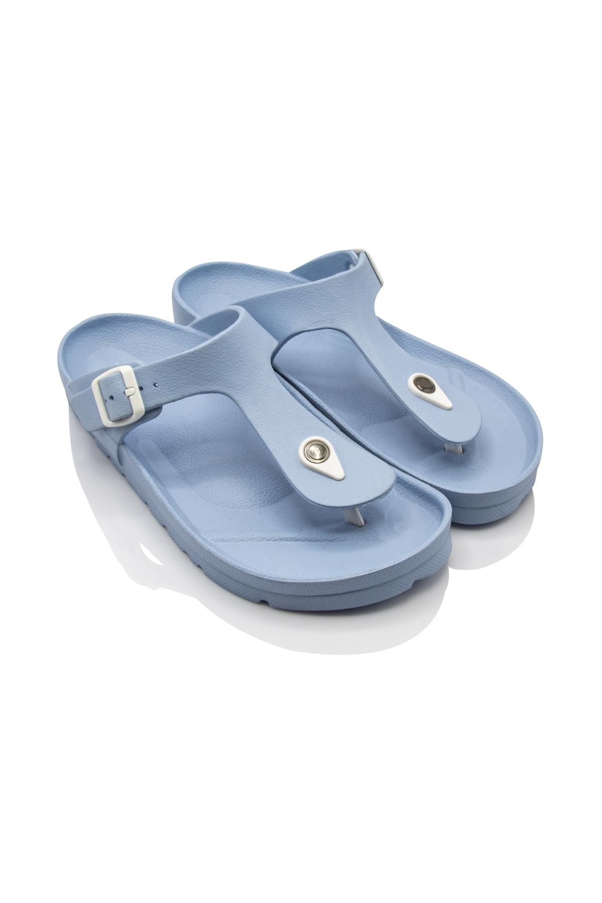  Jude Kadın Parmak Arası Terlik Açık Mavi 36/41