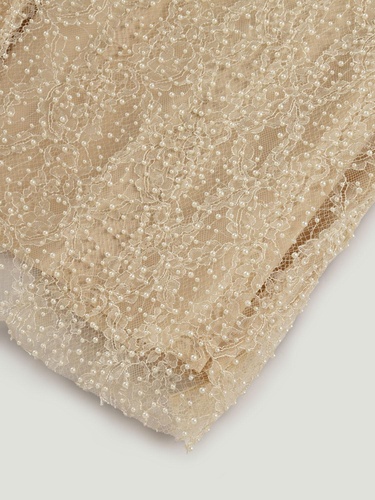  İnci İşlemeli Maxi Etek