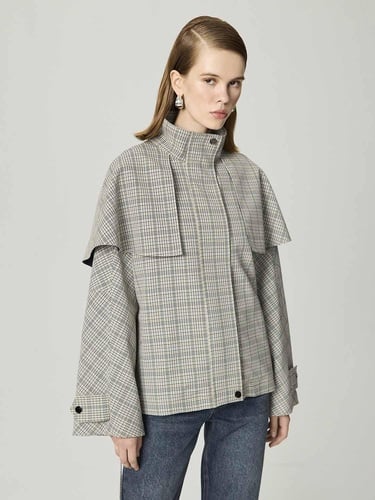  Kuşak Detaylı Trençkot