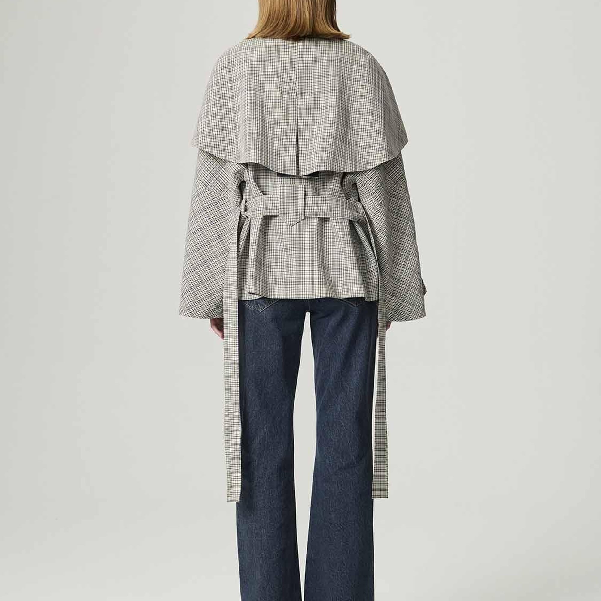 Kuşak Detaylı Trençkot