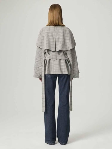  Kuşak Detaylı Trençkot