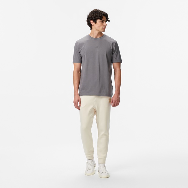  Boss Erkek Beyaz Eşofman Altı