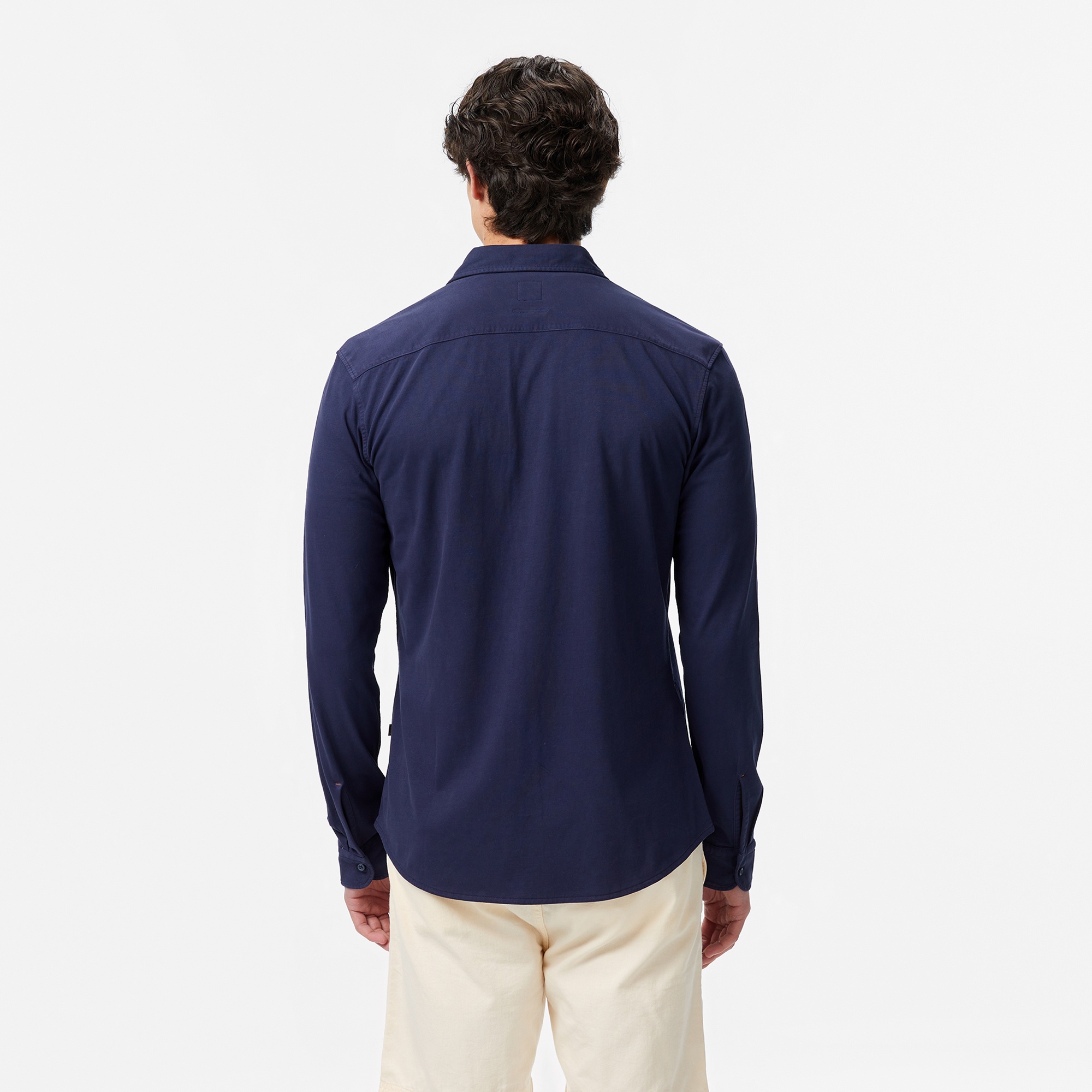 Boss Erkek Lacivert Gömlek