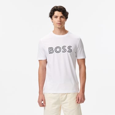  Boss Erkek Beyaz T-Shirt