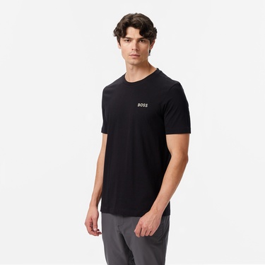  Boss Erkek Siyah T-Shirt