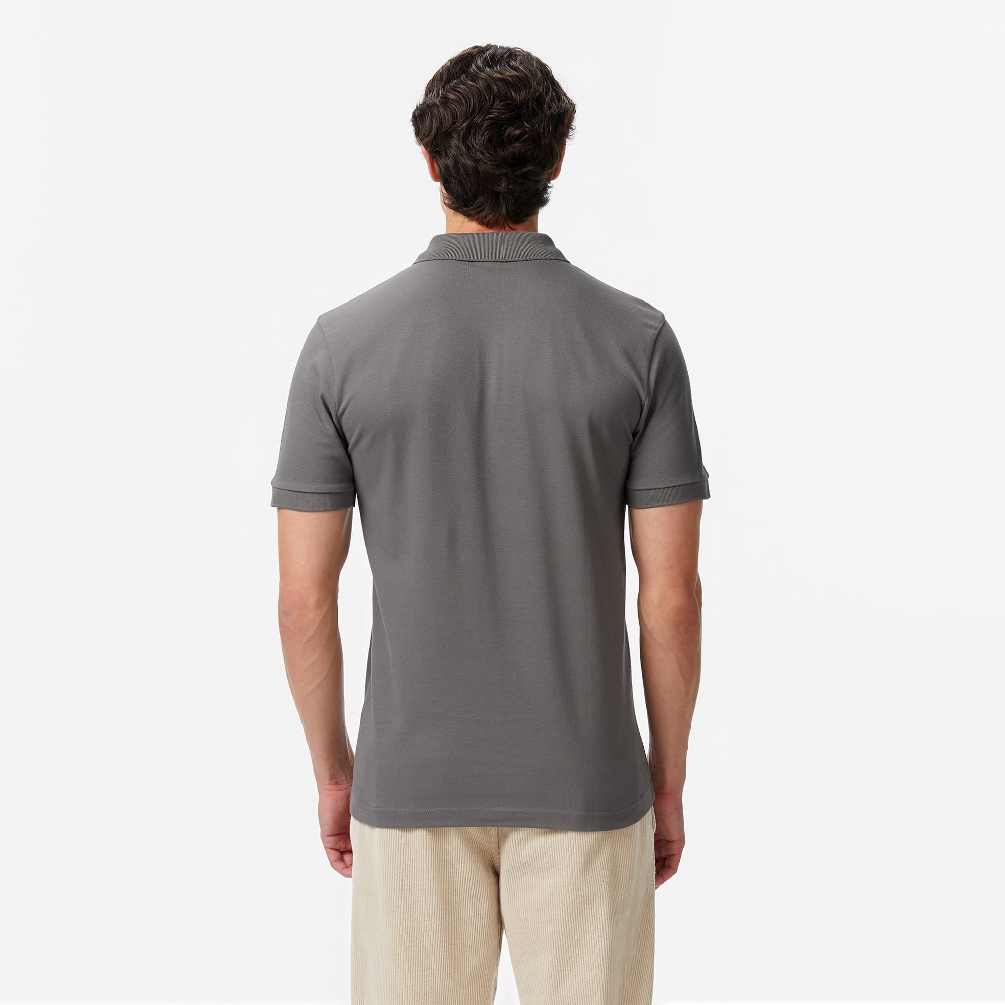 Boss Passenger Erkek Gri Polo