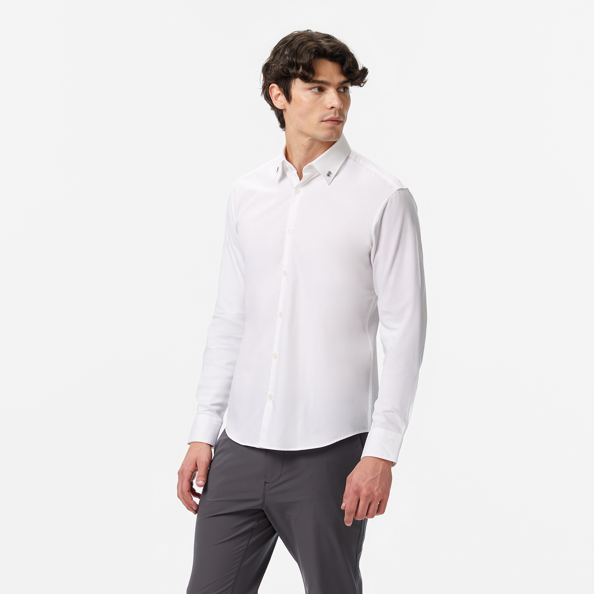  Hugo Erkek Beyaz Gömlek