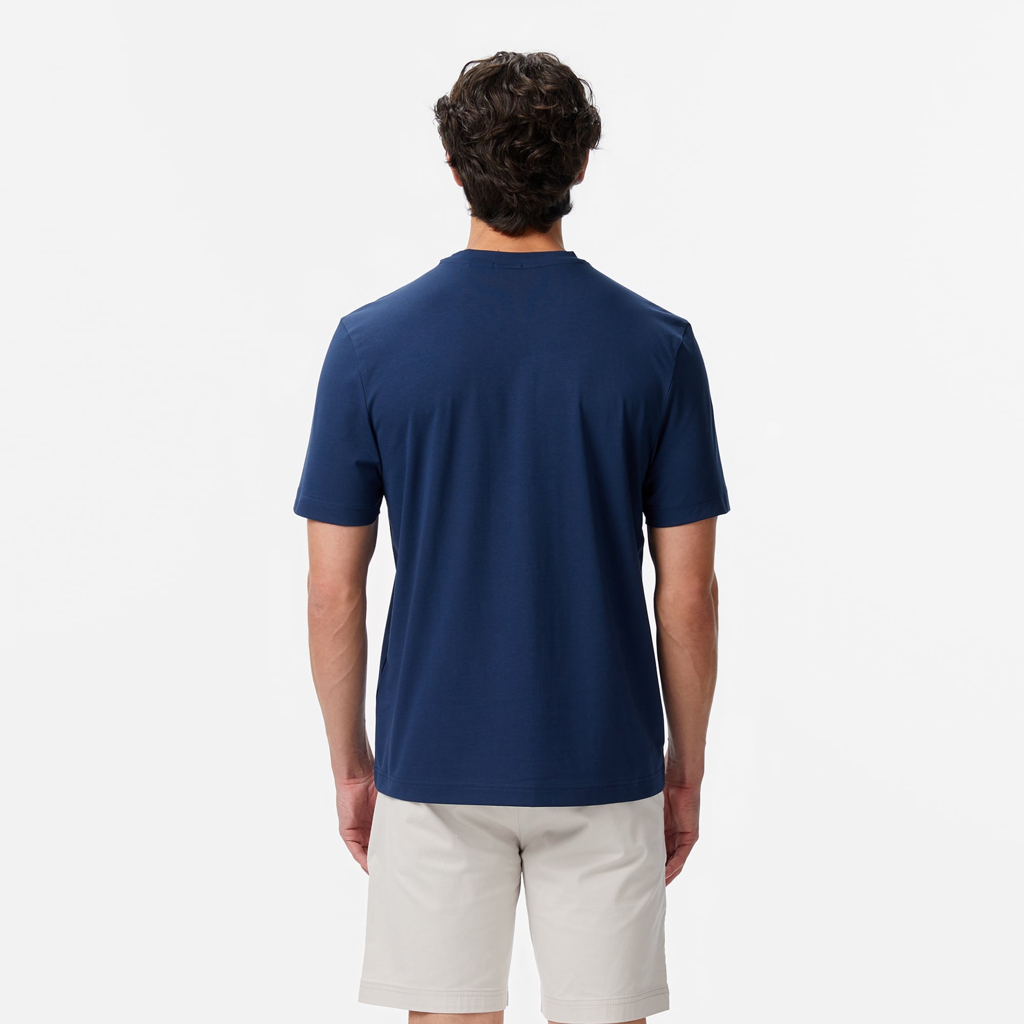 Boss Erkek Mavi T-Shirt