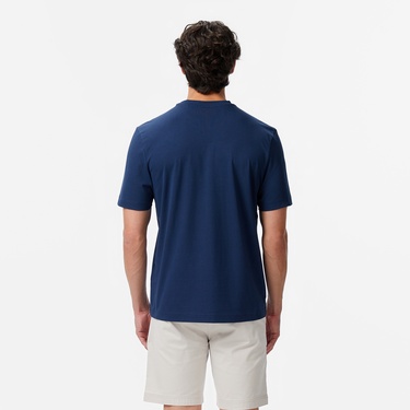  Boss Erkek Mavi T-Shirt