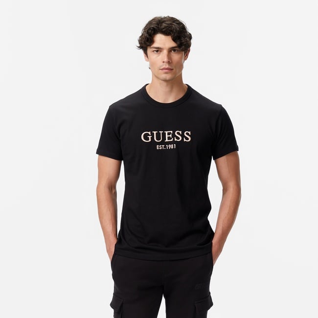  Guess Erkek Siyah T-Shirt