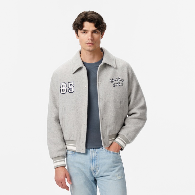  Tommy Hilfiger Erkek Gri Ceket