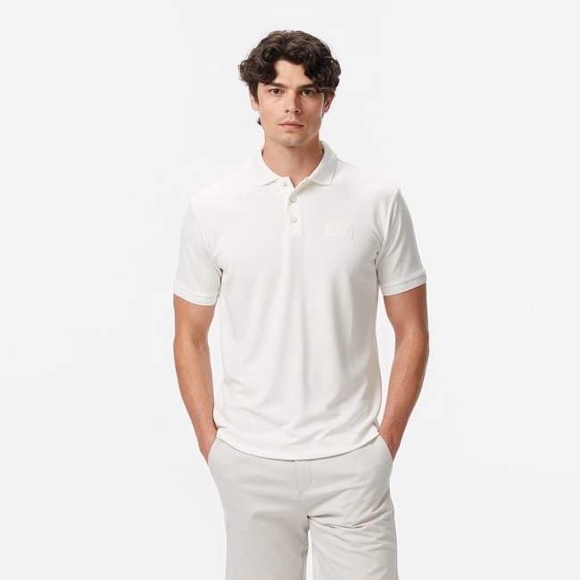  EA7 Erkek Beyaz Polo