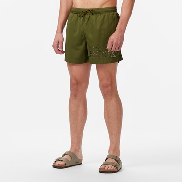  Karl Lagerfeld Erkek Yeşil Mayo Şort