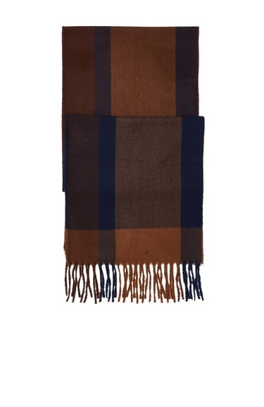  George Hogg Erkek Kahverengi Recycled Polyester Atkı