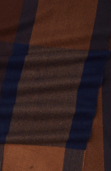  George Hogg Erkek Kahverengi Recycled Polyester Atkı