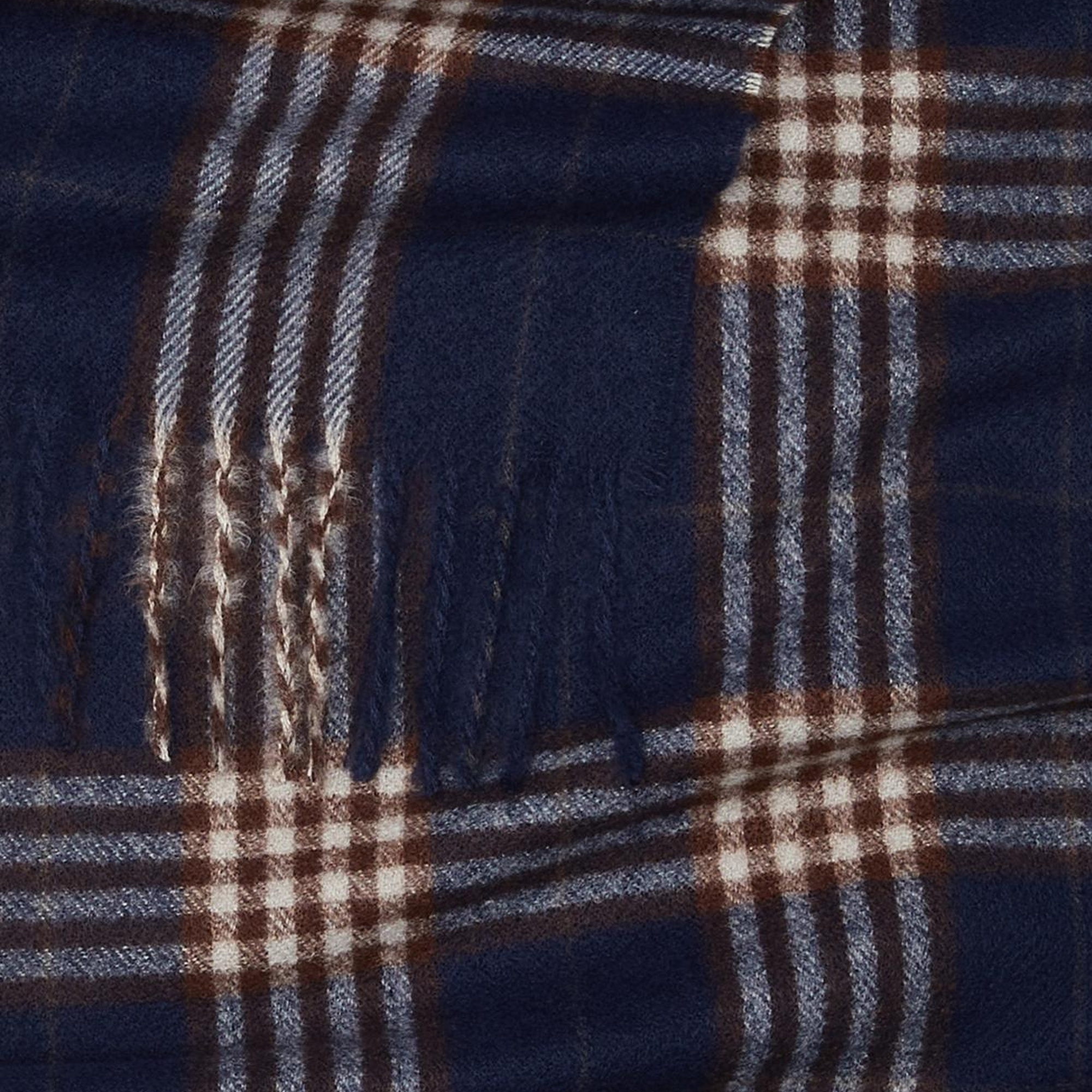 George Hogg Erkek Lacivert Recycled Polyester Atkı