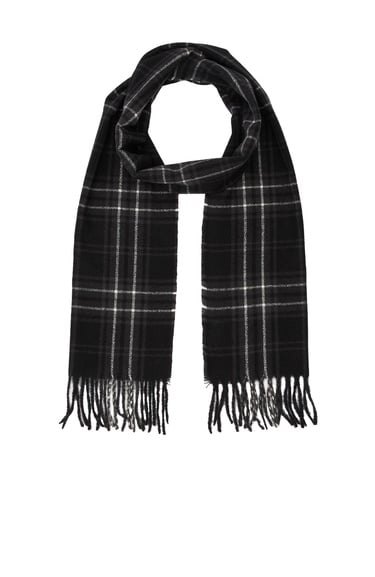  George Hogg Erkek Siyah Recycled Polyester Atkı