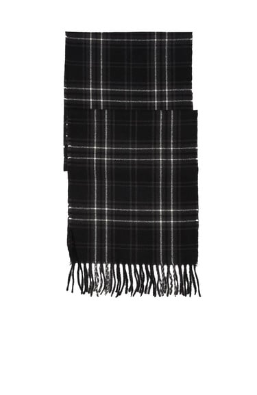  George Hogg Erkek Siyah Recycled Polyester Atkı