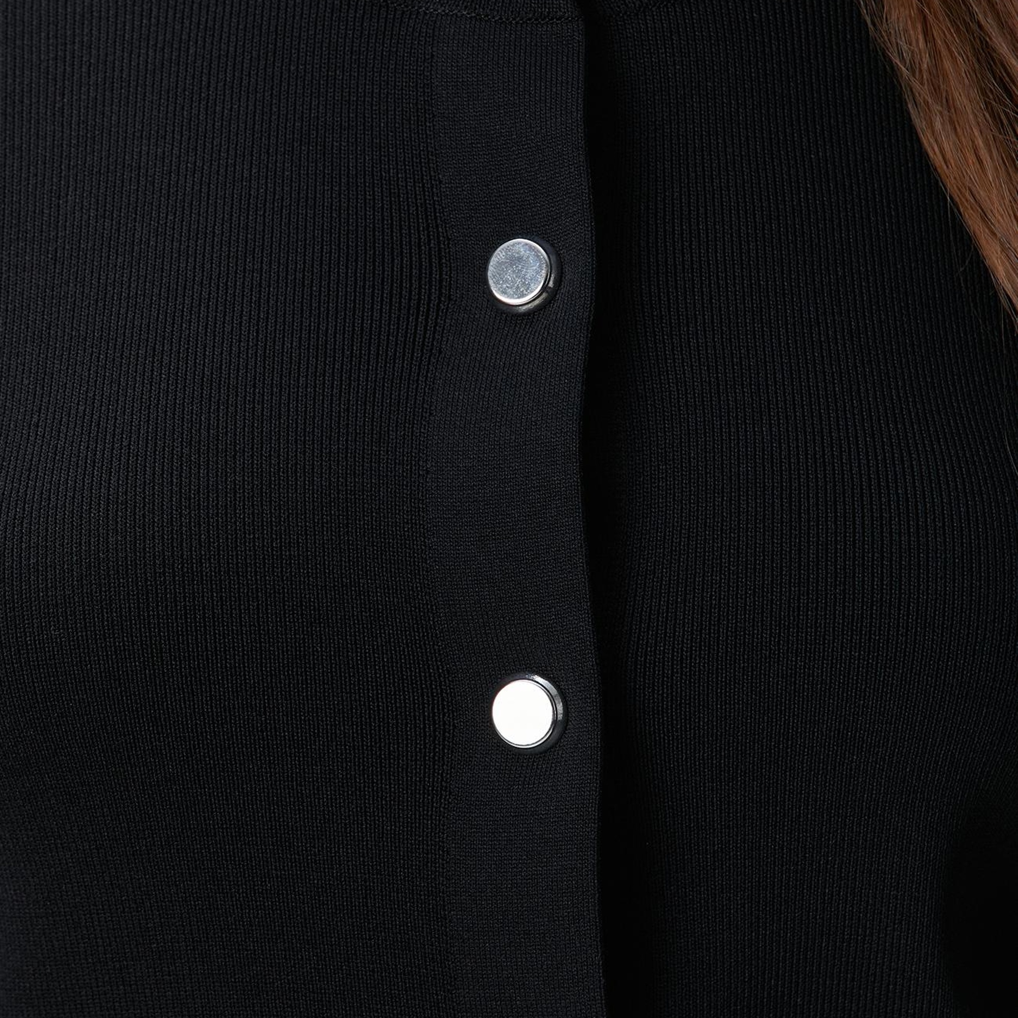 Network Kadın Siyah Hırka