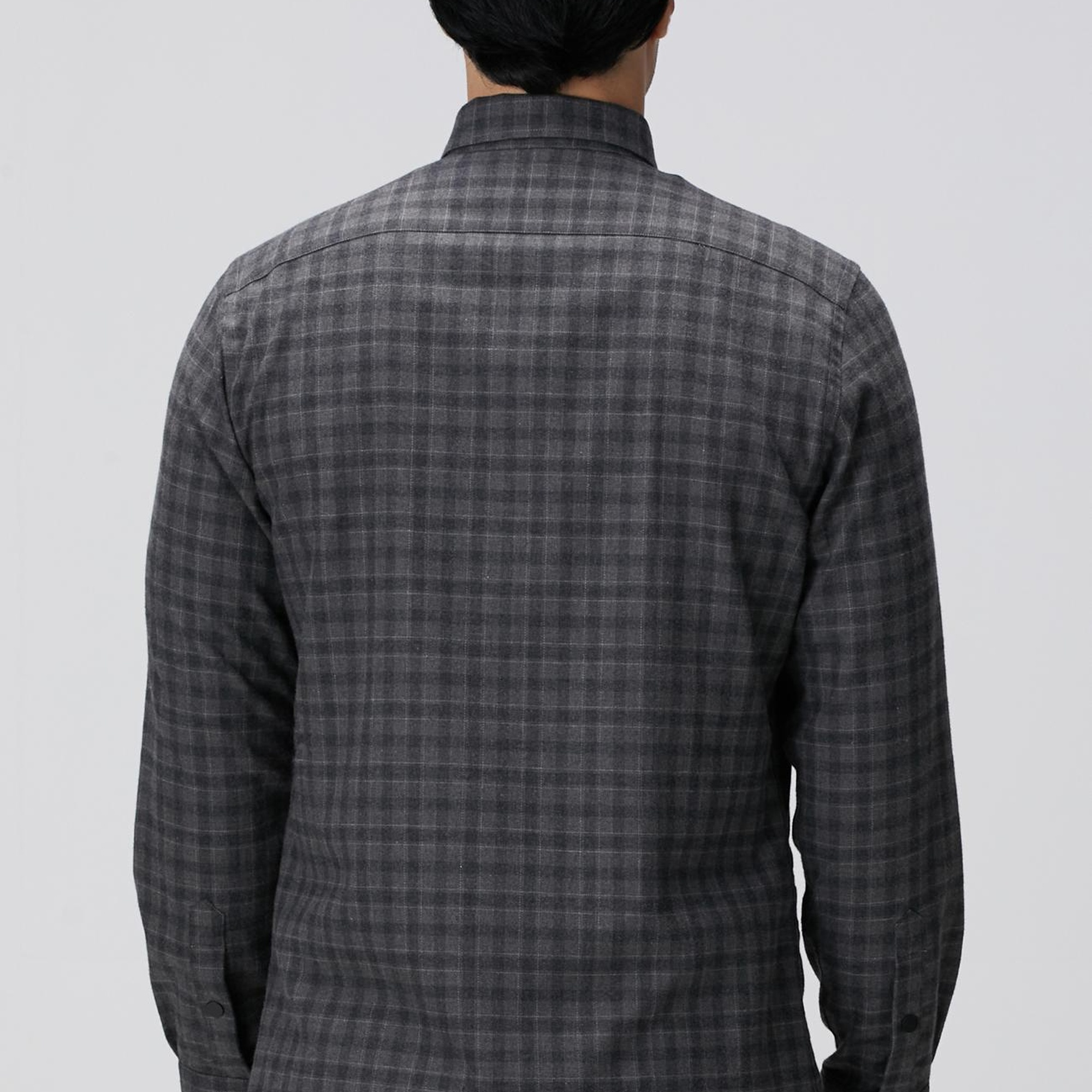 Network Erkek Antrasit Ekose Desenli Gömlek