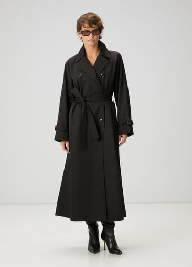  Beymen Club Kadın Siyah Pardösü