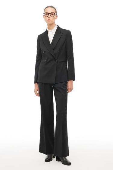  Siyah Kırlangıç Yaka  Ceket