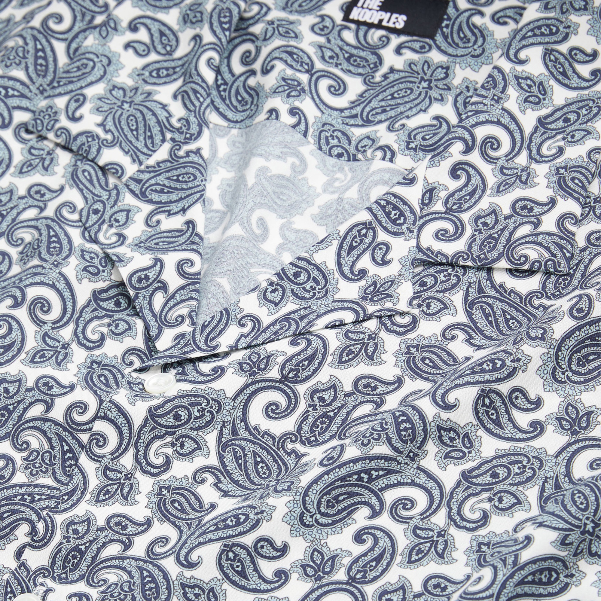 ERKEK MAVİ DESENLİ GÖMLEK