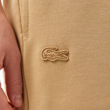  Lacoste Kadın Regular Fit Bej Eşofman Altı