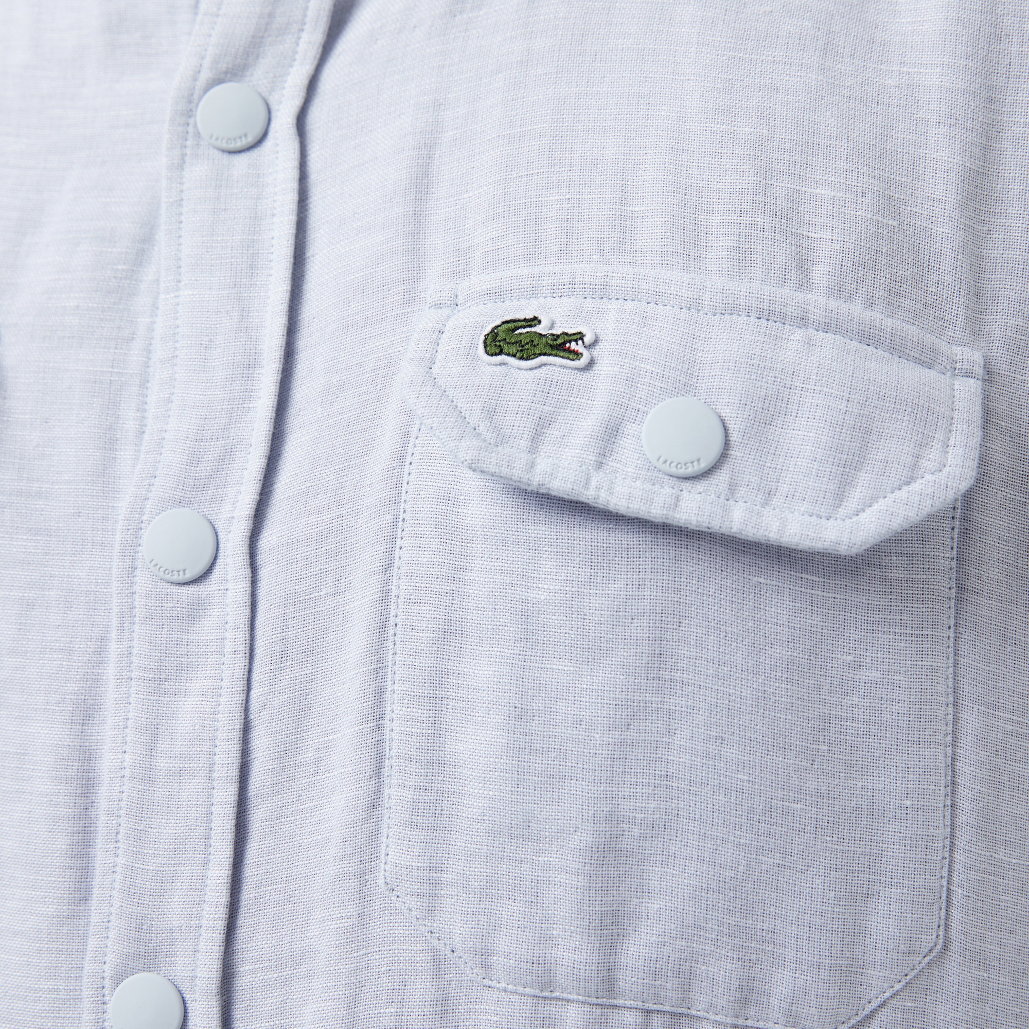 Lacoste Erkek Relaxed Fit Mavi Gömlek