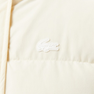  Lacoste Kadın Beyaz Mont