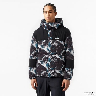  Skechers Outerwear Padded Erkek Renkli Günlük Mont