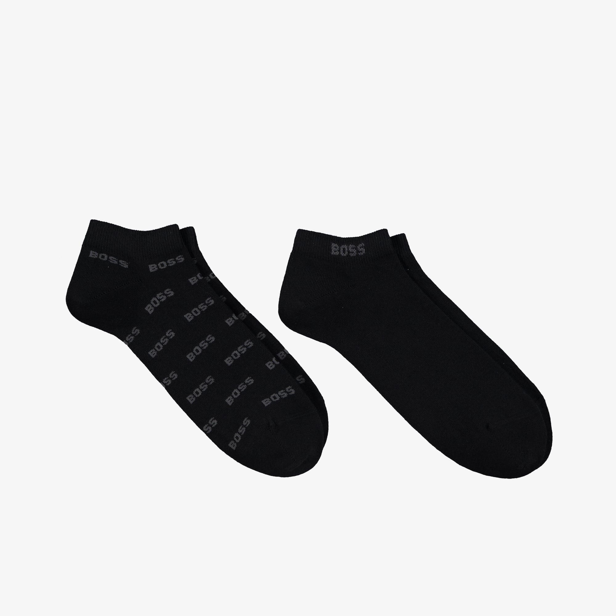  Boss 2'li Erkek Siyah Çorap