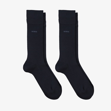  Boss Bamboo 2'li Erkek Lacivert Çorap